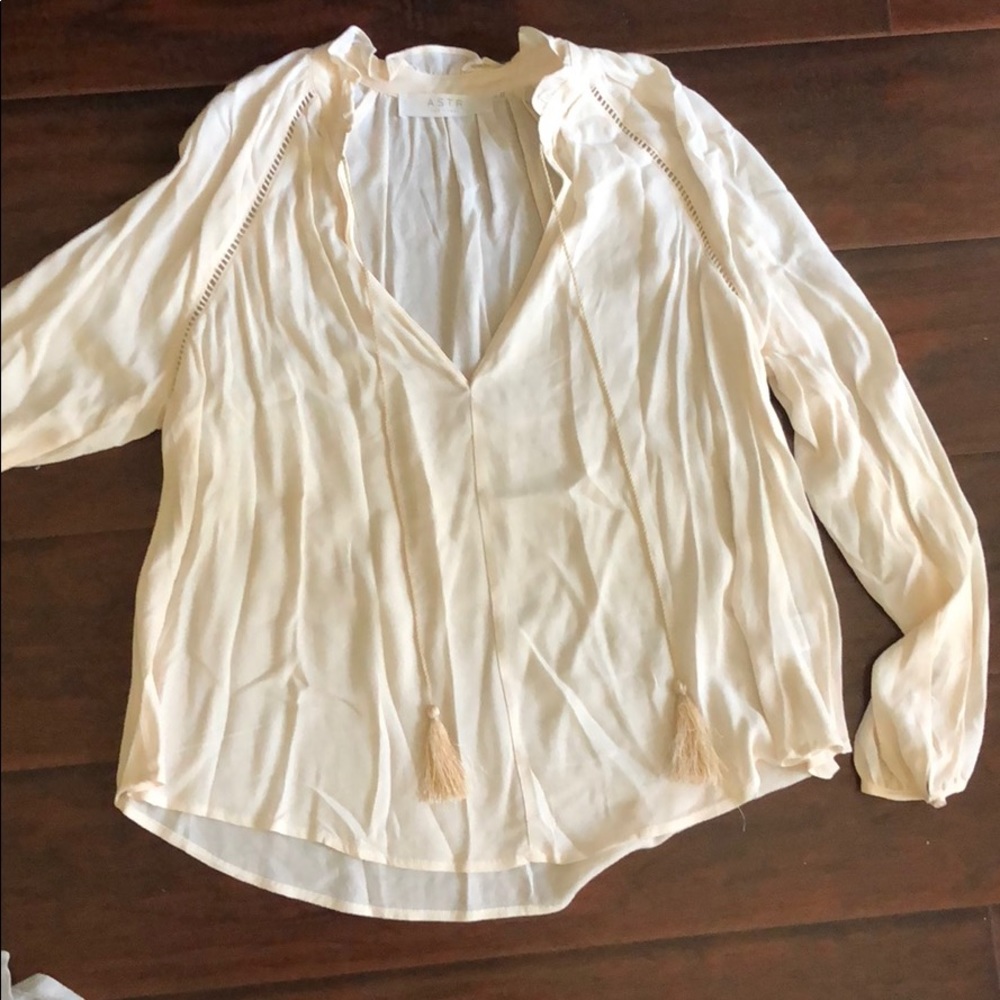 ASTR long sleeve blouse
